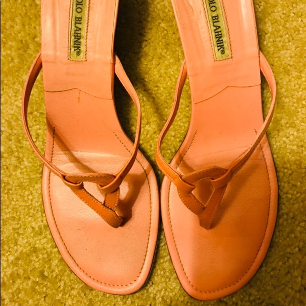 Manolo Blahnik Pink Heels 👠